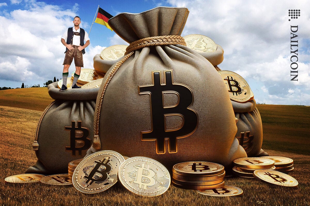 German Govt Moves Biggest Bitcoin Bag Amid Sell-Off Fears