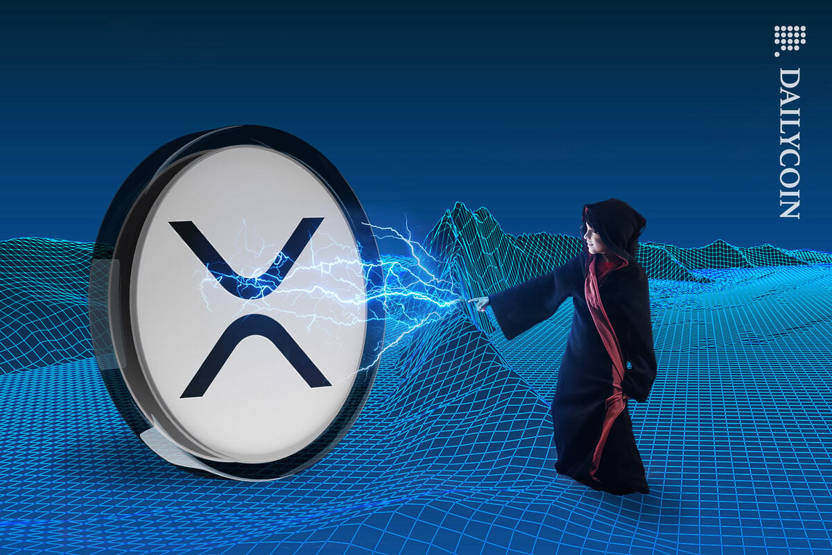 Wizard working its magic on XRP coin.