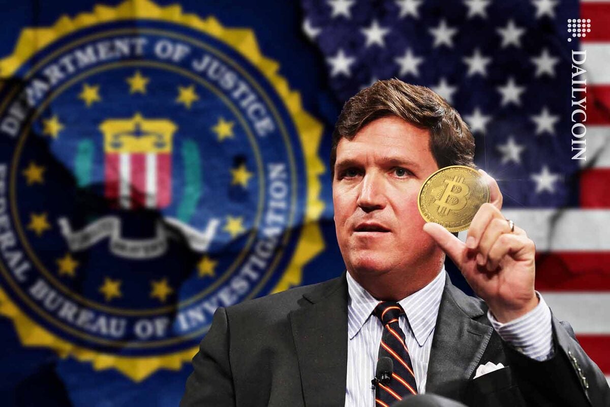 Tucker Carlson Fuels Bitcoin-CIA Conspiracy Theory