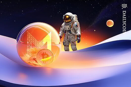 Spaceman seeing Metaplanets Bitcoin holdings.