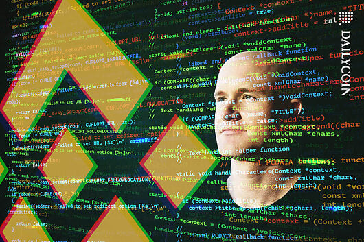 Brian Armstrong analysing the Binance website for now ideas.
