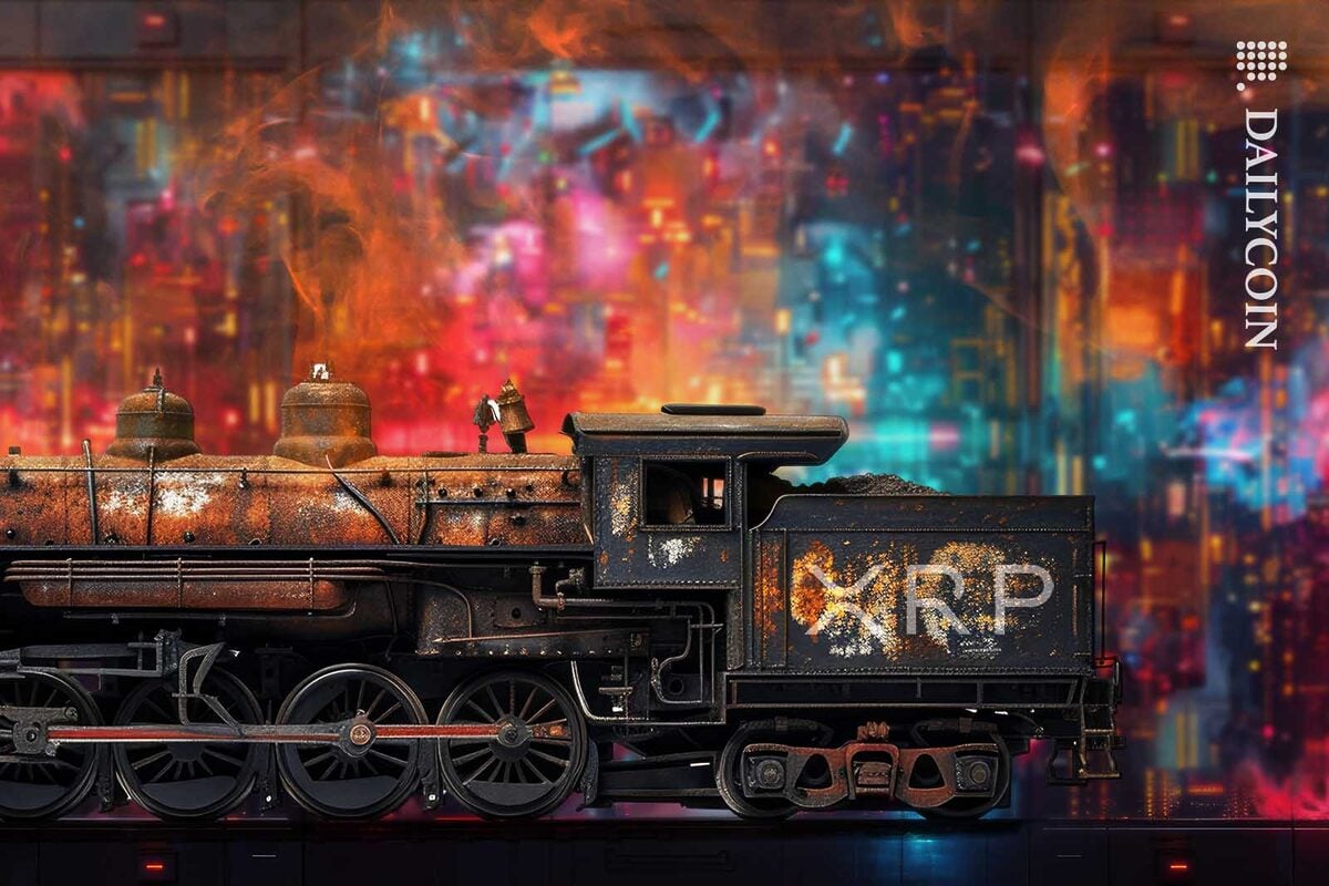 XRP steam train on the move.
